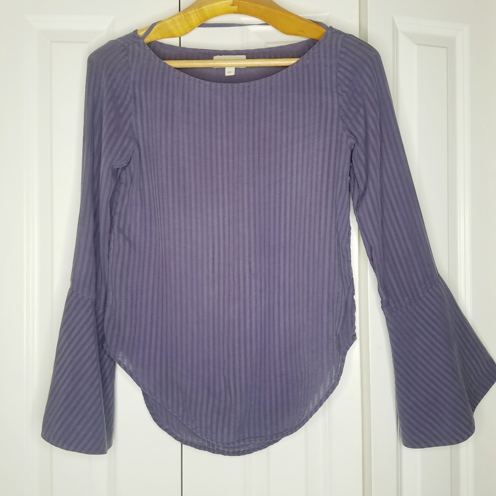 CLOTH & STONE Top Bell Sleeve XS